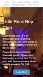 Mobile Screenshot of littlerockbopclub.com